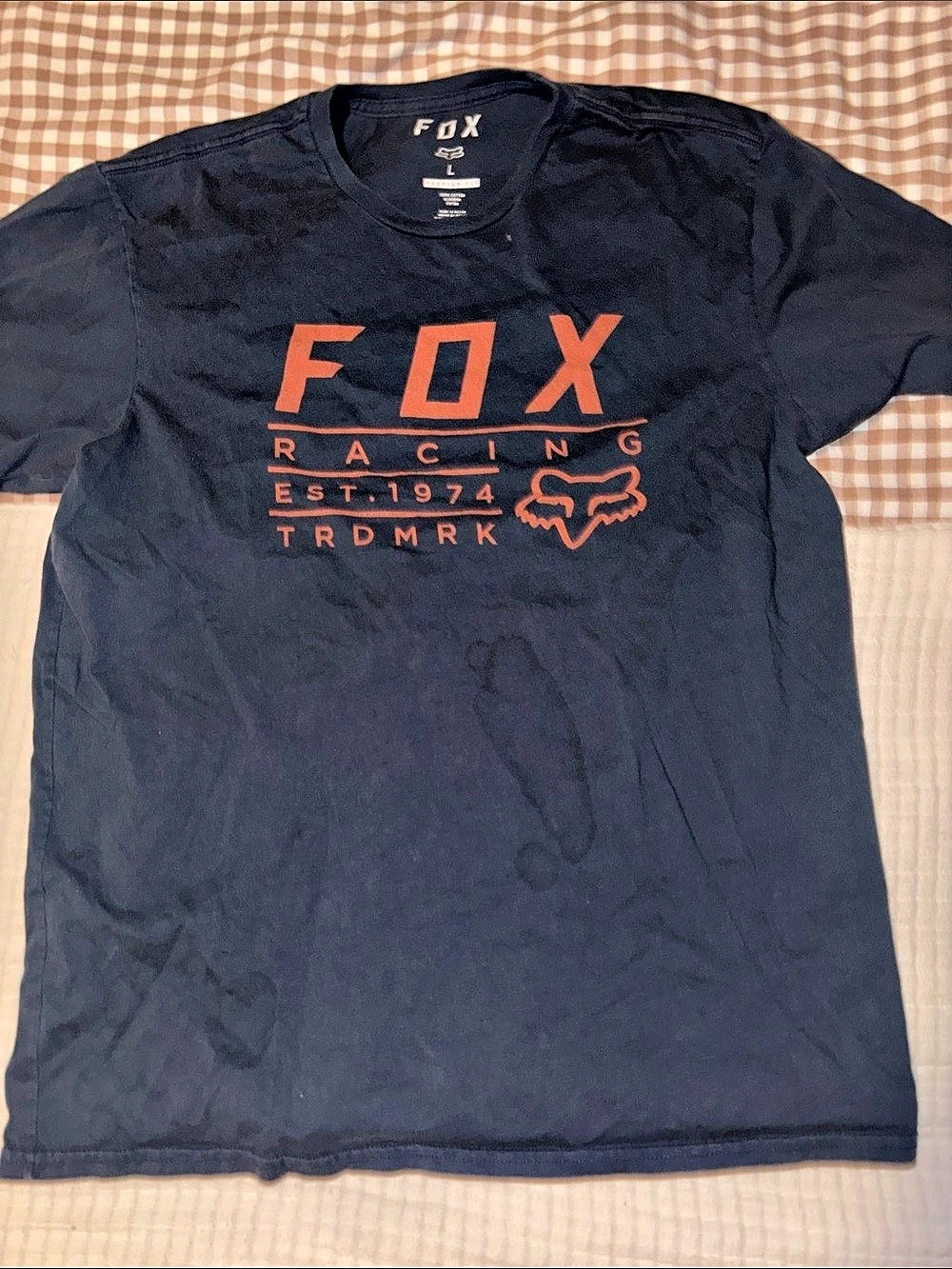 Fox Racing Graphic Tee Size Large